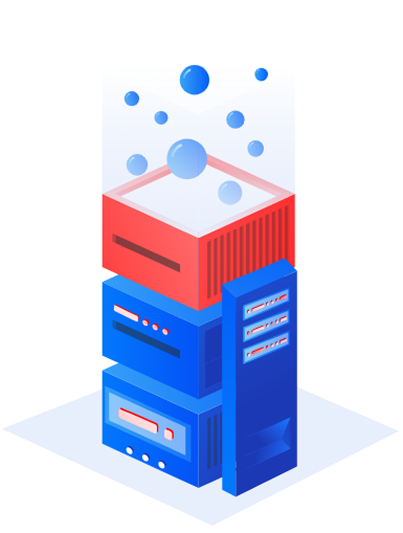 Ilustración de Servidor VPS