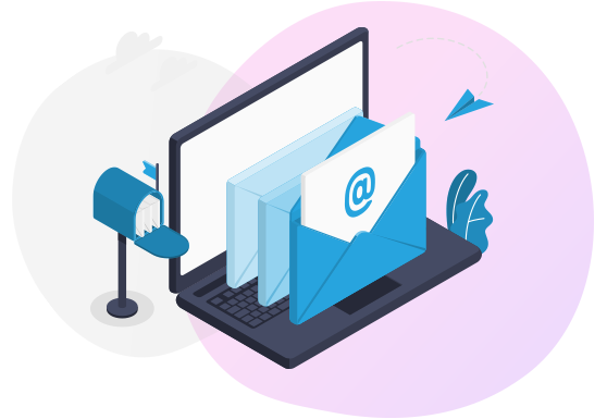Email professionnel illustration